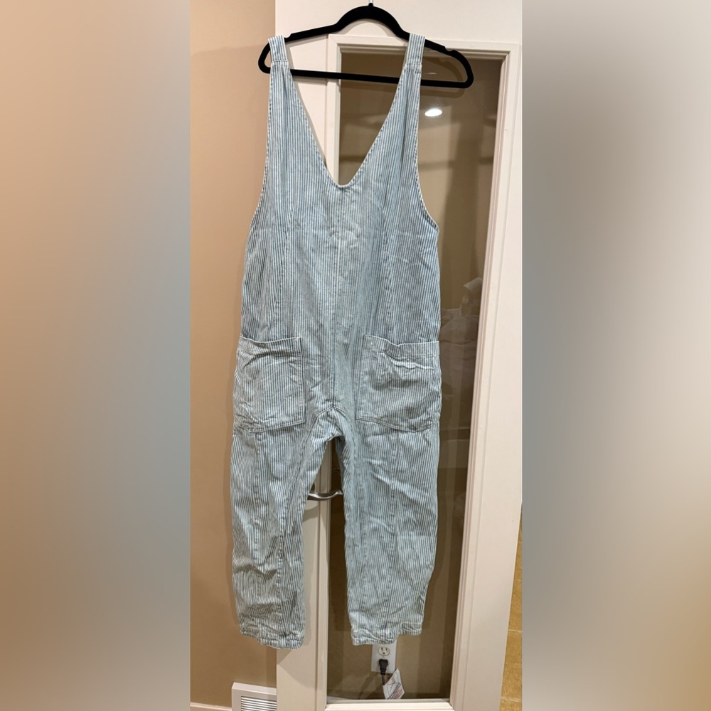 Free People Light Blue Denim Fabric